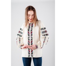 Embroidered Blouse "Flower Path"